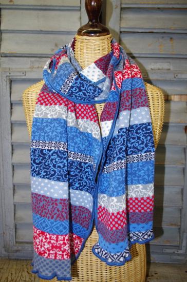 Preview: Schal Flora Ahoi von Invero, Baumwolle